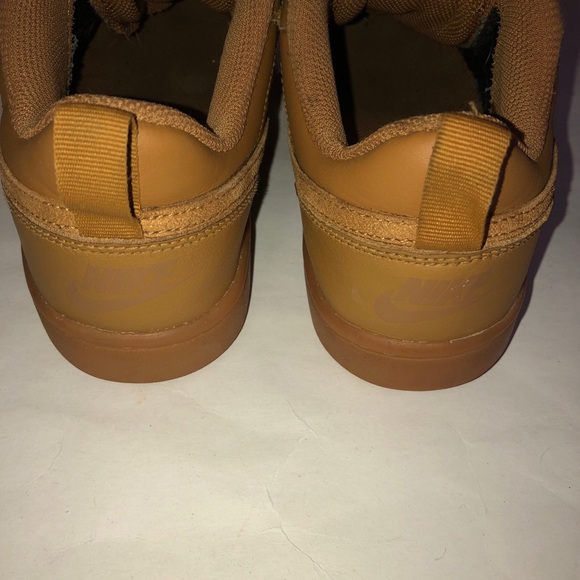 Nike Af1 Shoes Low Boys  Size4.5Y  All Light Brown Af1 Upc00193153721745 - Picture 12 of 12